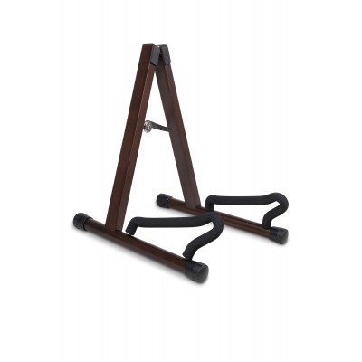 GEWA SOPORTES PARA GUITARRA MADERA NOGAL OSCURO