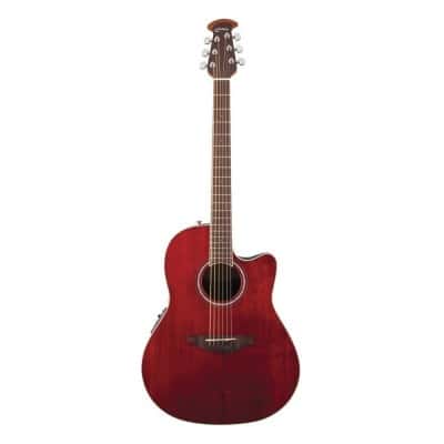 E-AKUSTIKGITARRE CELEBRITY TRADITIONAL MID CUTAWAY RUBY RED