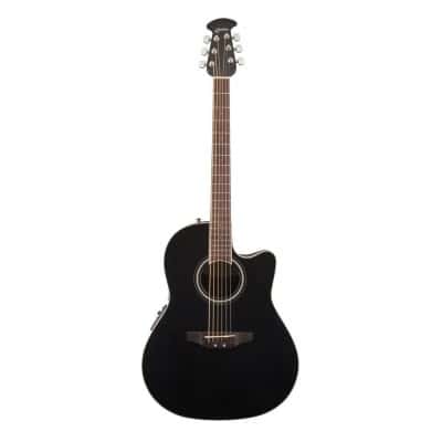 GUITARRA ELECTRO-ACÚSTICA CELEBRITY TRADITIONAL MID CUTAWAY NEGRO