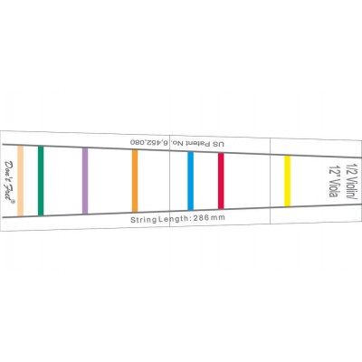 4/4 FINGERBOARD MARKING DON'T FRET VIOLIN AND 35 5 CM (14'') VIOLA