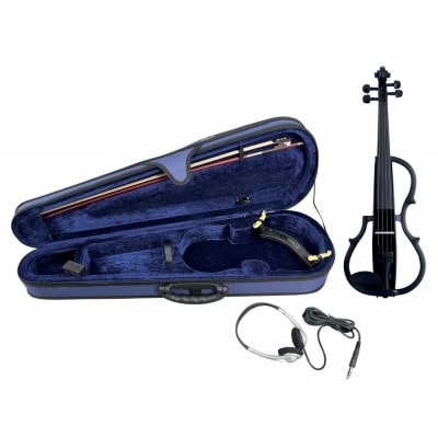 4/4 GEWA ELECTRIC VIOLIN SET - BLACK