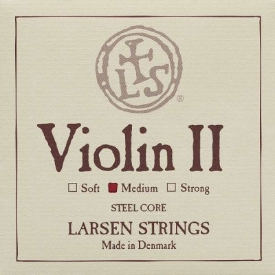 Larsen Strings Cordes Violon Synthetic/fiber Core Medium 