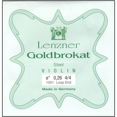 STRINGS VIOLIN LENZNER GOLDBROKAT VIOLIN E 0,26 S MEDIUM