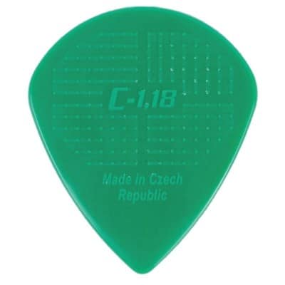 PICK JANICEK NYLONPICKS 1.18 DARK GREEN