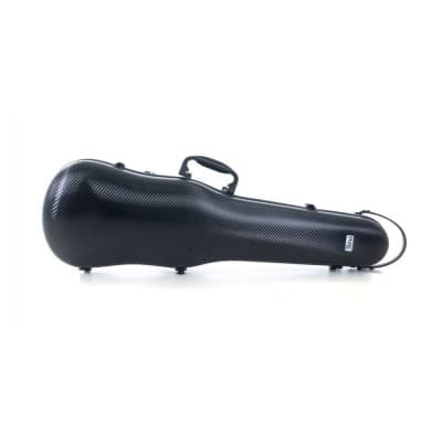 VIOLIN-SHAPED CASES POLYCARBONATE 1.8 4/4 BLACK 