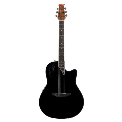 APPLAUSE AE44II MID CUTAWAY BLACK SATIN AE44-5S