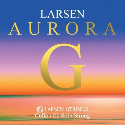 CORDE VIOLONCELLE LARSEN AURORA SOL 4/4 FORT