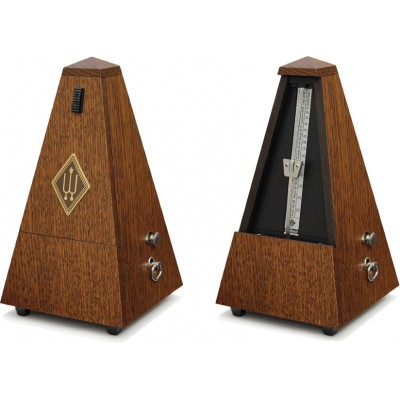 WITTNER METRONOME PYRAMIDAL OAK MATT BROWN OAK 818