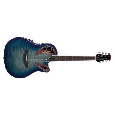 Elektro-Akoestische Gitaar Celebrity Elite Plus Super Shallow Regal To Natural