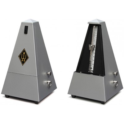 METRONOME PYRAMIDAL LIGHT MATT SILVER 855202
