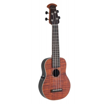 CELEBRITY TRADITION UCS10P-KOAE-G UKULELE SOPRANO ELECTRO-ACOUSTIC STANDARD PLUS NATURAL KOA