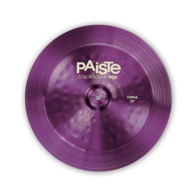 PAISTE CHINA BEKKEN 900 SERIE COLOR SOUND PURPLE 18" 