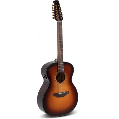 Aaj96-1 Jumbo 12 Wood Classics Sunburst