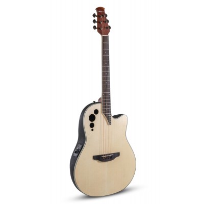 APPLAUSE Guitarra Electro-Acústica Ae44Ii Mid Cutaway Natural Mate
