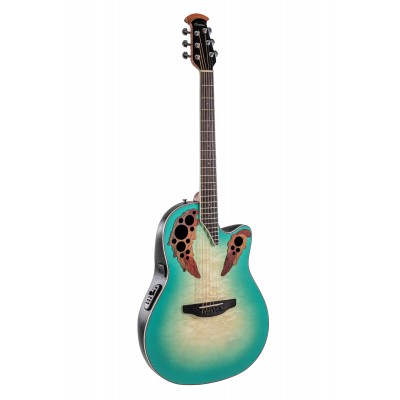 Guitarra Electro-Acústica Celebrity Elite Plus Mid Cutaway Mintburst