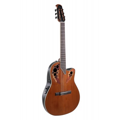 E-Akustik Klassikgitarre Celebrity Elite Classic Nylon Natural Gloss
