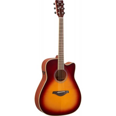 YAMAHA FGC-TA BROWN SUNBURST