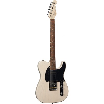 Bluesboy Asat Classic 90 Semi-Hollow, Bld, Cr, Ash, No F-Holes, Ltsn, 1Pb - Stock B
