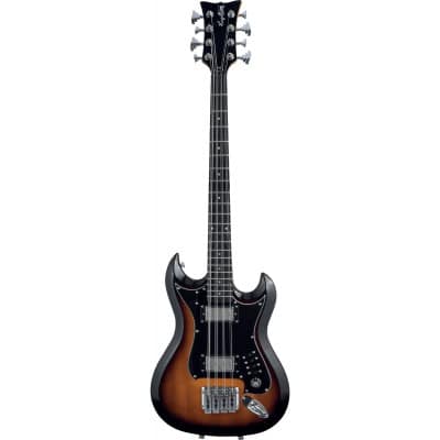 ELECTRIC BASS RETROSCAPE H8II DEGRADE FLAME TOBACCO