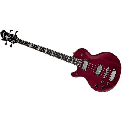 LEFT HANDED SWEDE BASS CHERRY RED