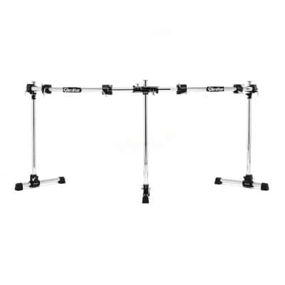 GRS-850DBL CURVO RACK DE CONTRA-BAIXOGRS-850DBL GEBOGEN DRUMREK VOOR DUBBELE BAS