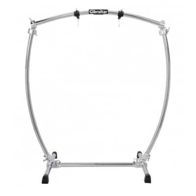 GIBRALTAR SUPPORTS SPECIAUX CHROME SERIES CURVED GONG STAND GCSCG-L