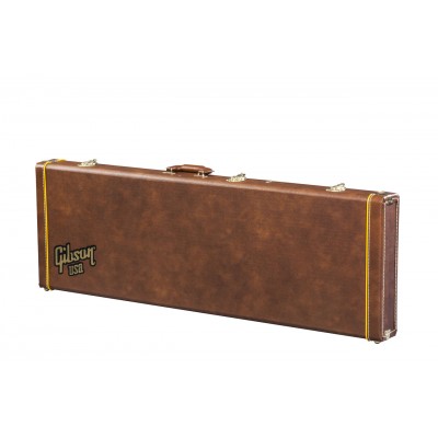 GIBSON STOCK-B FLYING V BASS CASE HISTORIC BROWN