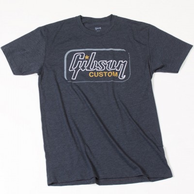 GIBSON CUSTOM T HEATHERED GRAY SMALL
