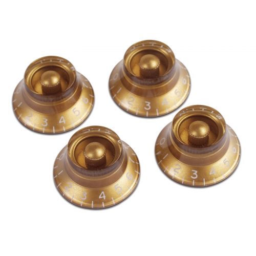 GIBSON ACCESSORIES Pièces Detachees Top Hat Knobs Gold 4 Pack