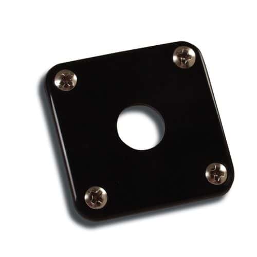 GIBSON ACCESSORIES REPLACEMENT PART PLASTIC JACK PLATE (BLACK)