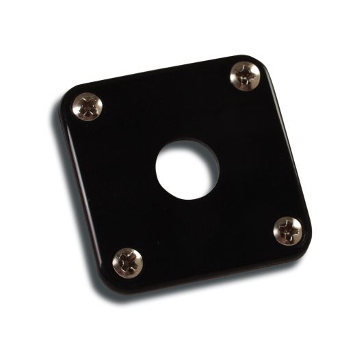 GIBSON ACCESSORIES PARTS PLASTIC JACK PLATE BLACK