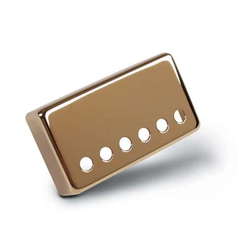 REPLACEMENT PART HUMBUCKER COVER, BRIDGE GOLD