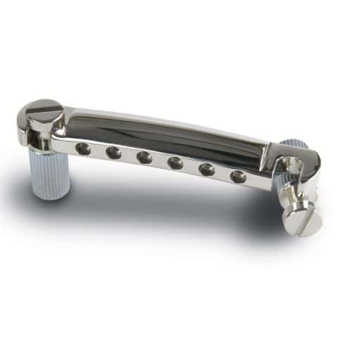 GIBSON ACCESSORIES PIECES DETACHEES STOP BAR TAILPIECE NICKEL