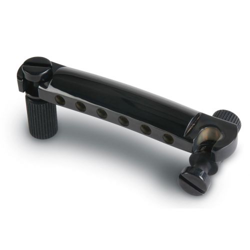 GIBSON ACCESSORIES Stop Bar TailPièce Black Chrome