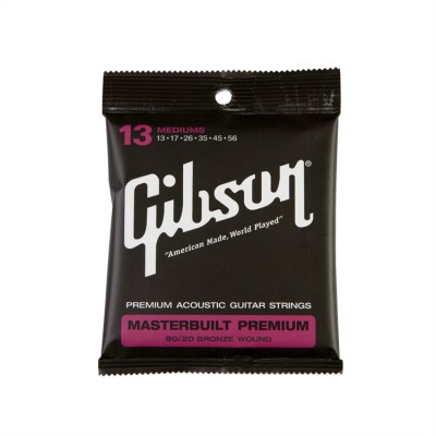 GIBSON MASTERBUILT PREMIUM 8020 BRASS .013-.056 ACOU