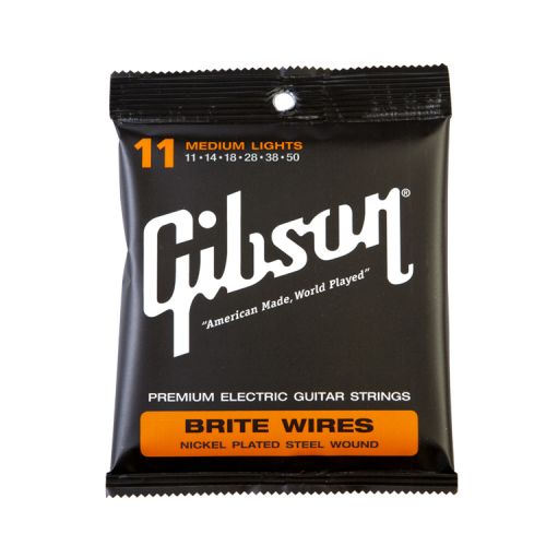 GIBSON SEG-700ML BRITE WIRES 11-50 MEDIUM LIGHT