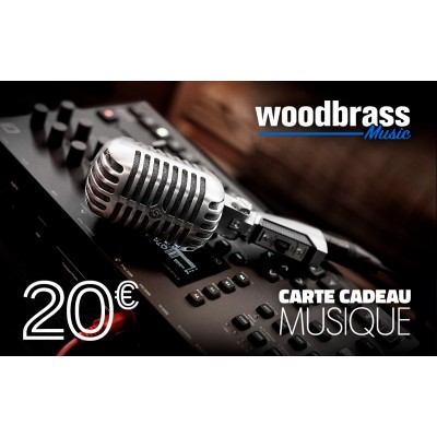 WOODBRASS CLUB Chèque Cadeau 20€