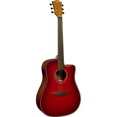 TRAMONTANE DREADNOUGHT CUTAWAY SPECIAL EDITION RED BURST