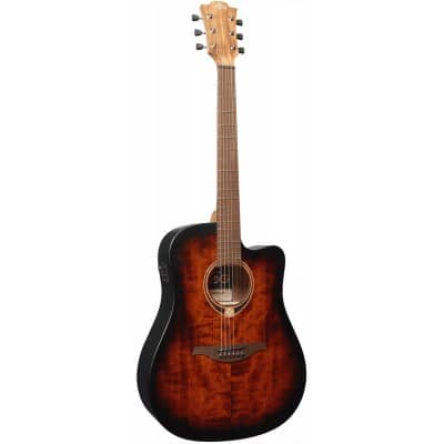 TRAMONTANE T70DCE-B&B DREADNOUGHT CTW BLACK & BROWN