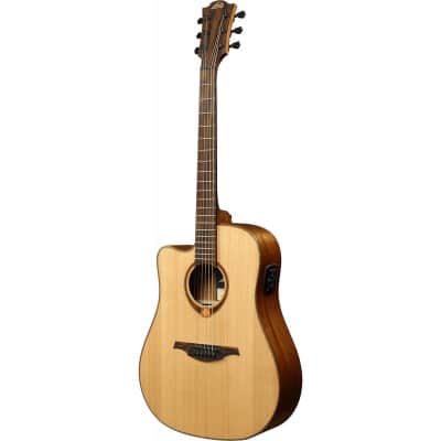 Lag Tl118dce Tramontane 118 Lefty Dreadnought Cutaway Electro