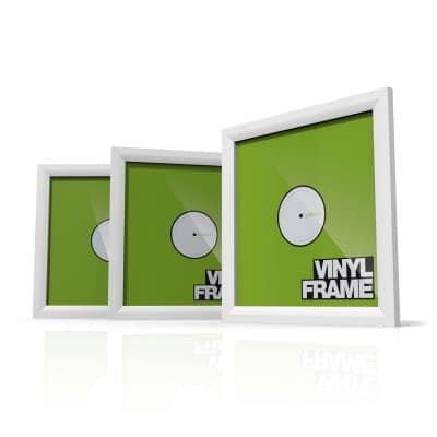 GLORIOUS DJ VINYL FRAME SET 12 - WHITE - PACK DE 3 CADRES VINYLES - BLANC