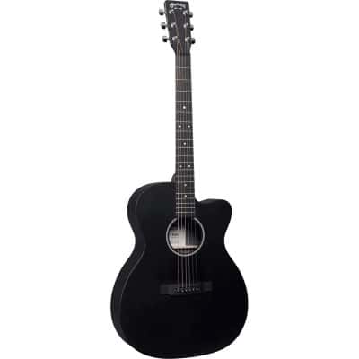 Martin Guitars Omcx1e-01 Om 000 Cut. Hpl Black