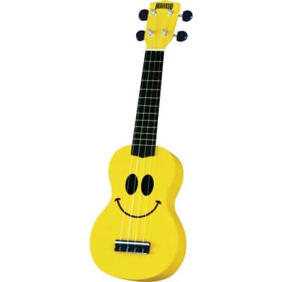 GMH USMILE-YW UKULELE YELLOW SMILE + GIGBAG