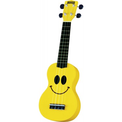 Gmh Usmile-Yw Ukulele Yellow Smile + Gigbag