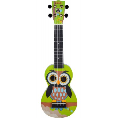 Soprano Ukulele Owl