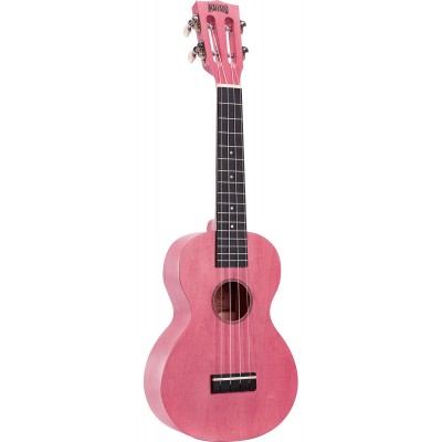 Ukulele Island Concert Coral Pink + Cover