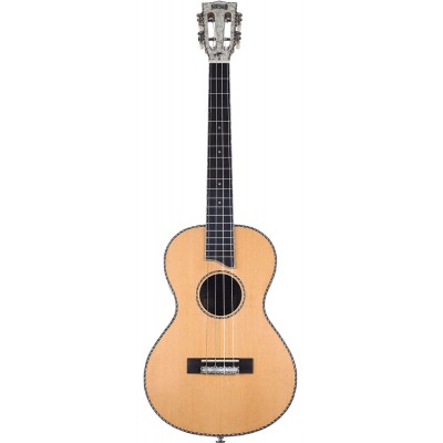 Natural Electro Baritone With Pearl Headstock + Cover
