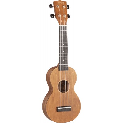 MAHALO Ukulélé Soprano Slim Naturel Satin + Housse