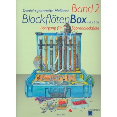 GRAHL & NIKLAS HELLBACH D. - BLOCKFLOTENBOX BAND 2 + 2 CD