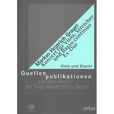 GRAUEL M.H. - KONZERT Es-DUR - ALTO & PIANO